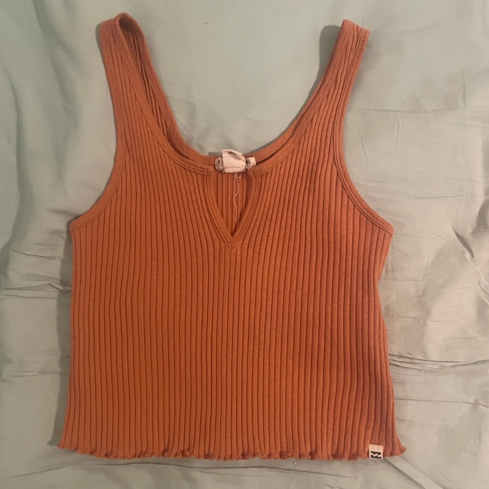 NWOT Billabong size L ribbed crop top